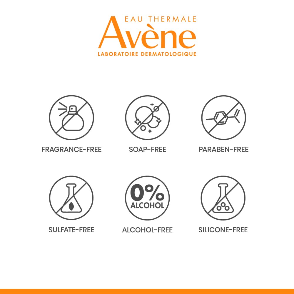 Avène Mineral Sunscreen SPF 50 Face Lotion, fast absorbing, 100% Mineral Sunscreen, Protects against UV, pollution + bluelight, With with Zinc Oxide + Bisabolol, 80 minute water resistance 1.3 oz