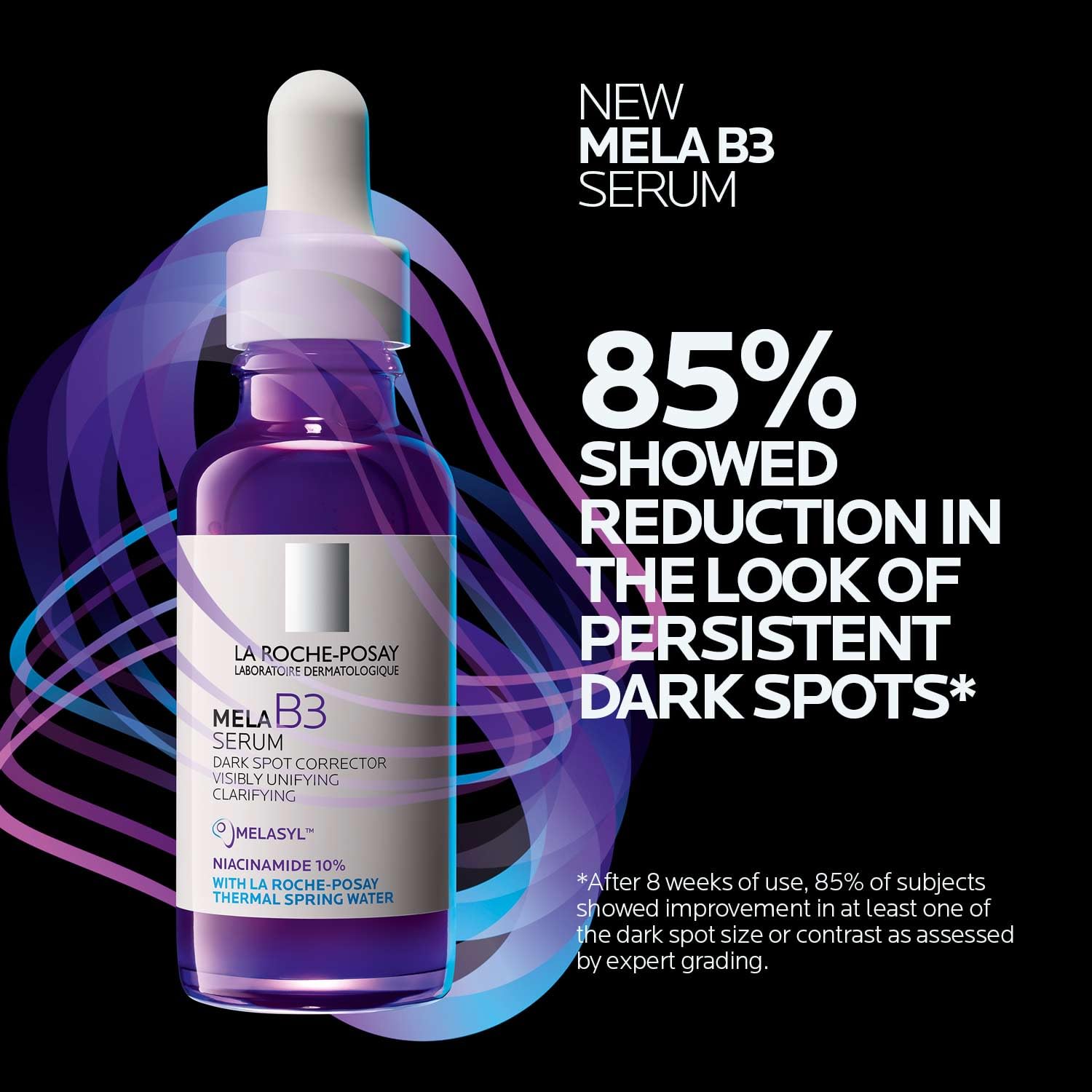 La Roche-Posay Mela B3 Serum, Dark Spot Corrector With Anti-Aging Melasyl + 10% Niacinamide, Discoloration Correcting Serum for Sun Spots, Age Spots & Post-Acne Marks